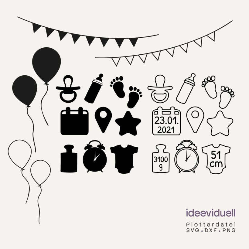 Plotterdatei Geburtsdaten