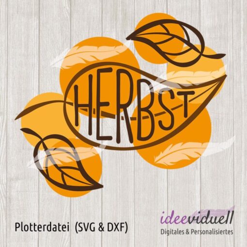 ideeviduell Herbstblatt