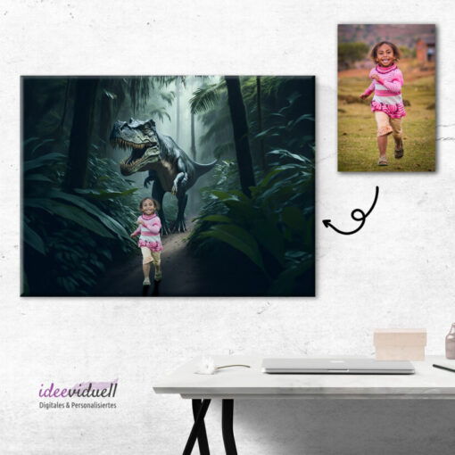 Dinosaurier Leinwand ideeviduell