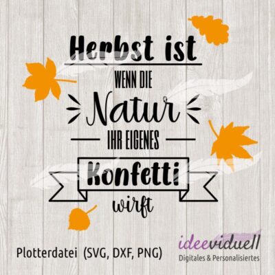 Plotterdatei Herbst ideeviduell